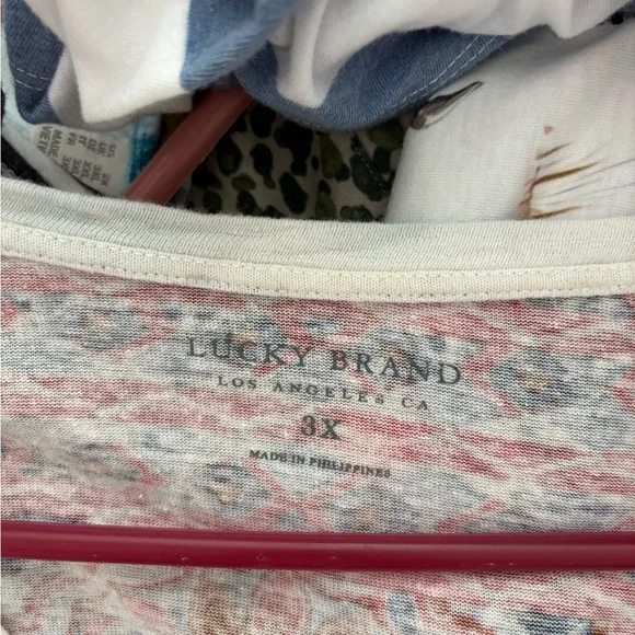 Lucky brand 3X cute top. - Picture 4 of 4